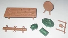 Marx 1950s Robin Hood Play Set Accessories Lot Three
