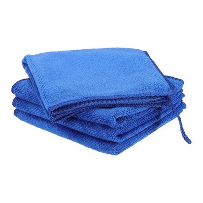 4 Stück 12x12 cm Mikrofasertücher mit Haken, , für Sapphire Blue