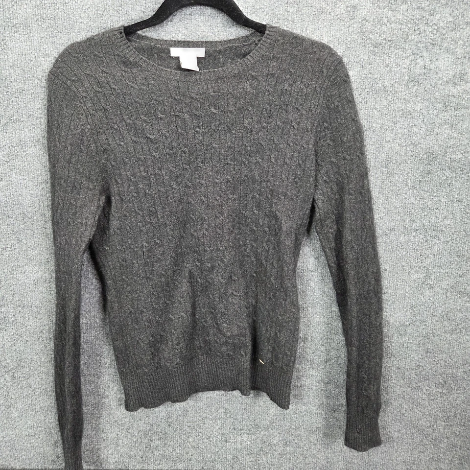 Lot 7 100% Cashmere Sweaters Gray Red Cutter Craft Fabric Upcycle DIY 4lb 3oz - Image 4 of 4