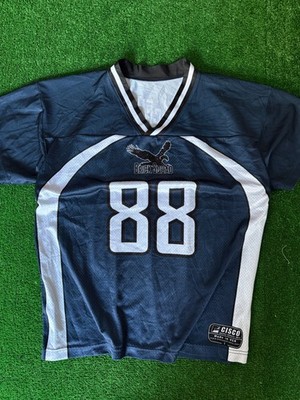 Vintage NFL CISCO BRICK SQUAD Trikot Maglia Oversize Football Americano Gr. L