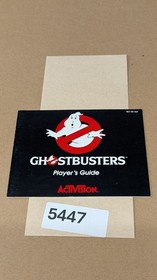 Ghostbusters - Nintendo NES- Manual Only **NO GAME