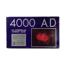 Waddingtons Board Game 4000 A.D. Box Fair/VG+
