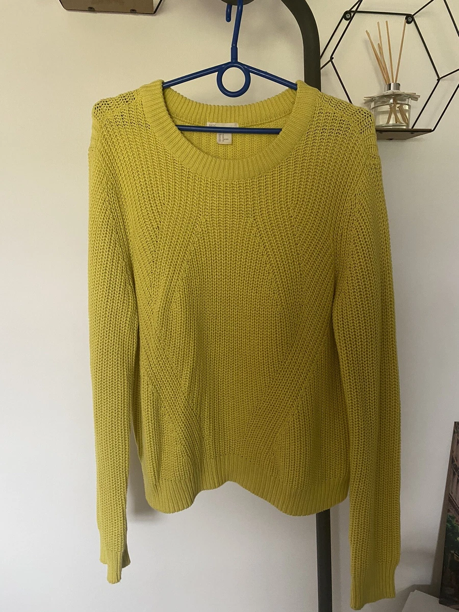H&m top yellow jumper