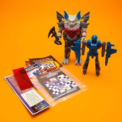 TRANSFORMERS G1   BOMB-BURST PRETENDER Figur komplett   Roboter Vintage 1988