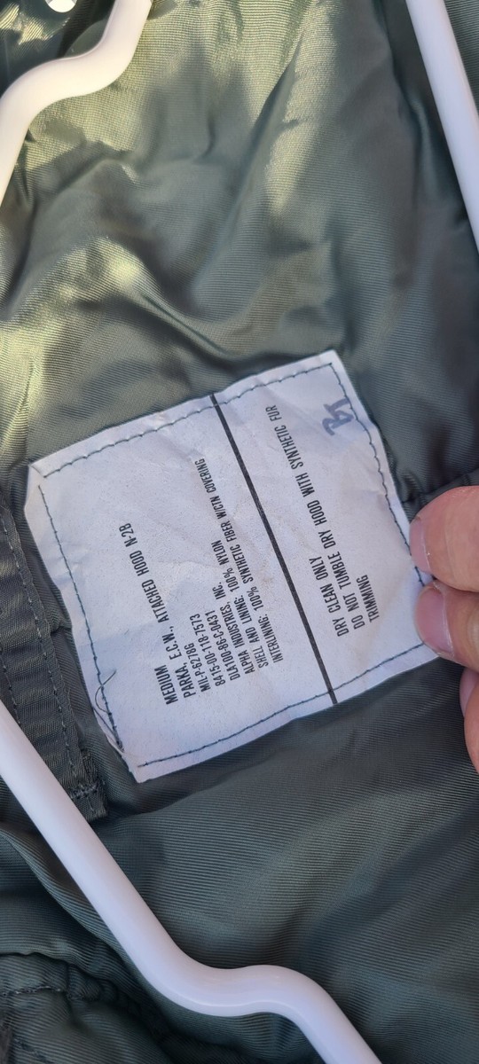 ALPHA INDUSTRIES N-2B Flight Jacket Size M US Air Force 80s ALPHA INDUSTRIES N-2B Flight Jacket Size M US Air Force 80s