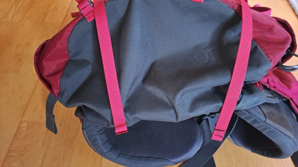 Osprey Xena Trekkingrucksack Groß Backpack Damen Rot 85 Neuwertig eBay