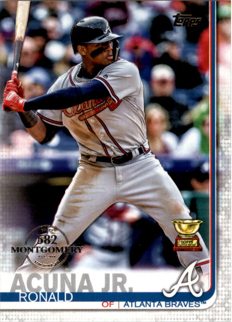2019 Topps Factory Set 582 Montgomery 1-100 YOU PICK