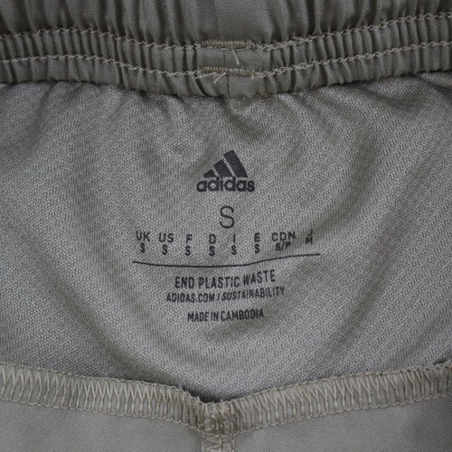 Adidas 8" Athletic Shorts Men's Small Brown Lightweight Zip Pocket Unlined Run - Picture 3 of 11