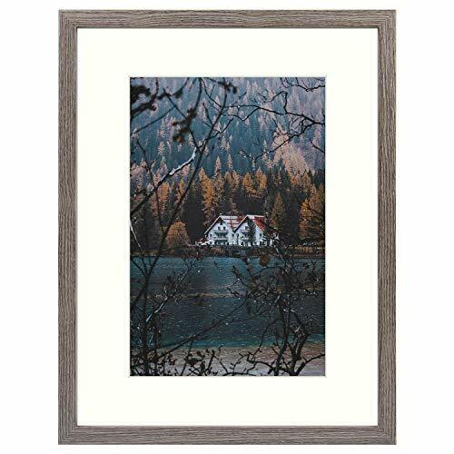 Over item handling 12x16 Picture Frame Smooth Wood Grain for Ivory Finally resale start Ph with 8x12 Mat