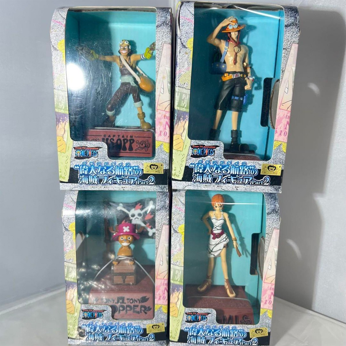 BANPRESTO ONE PIECE Grand Line Voyage Pirates Figure Part2