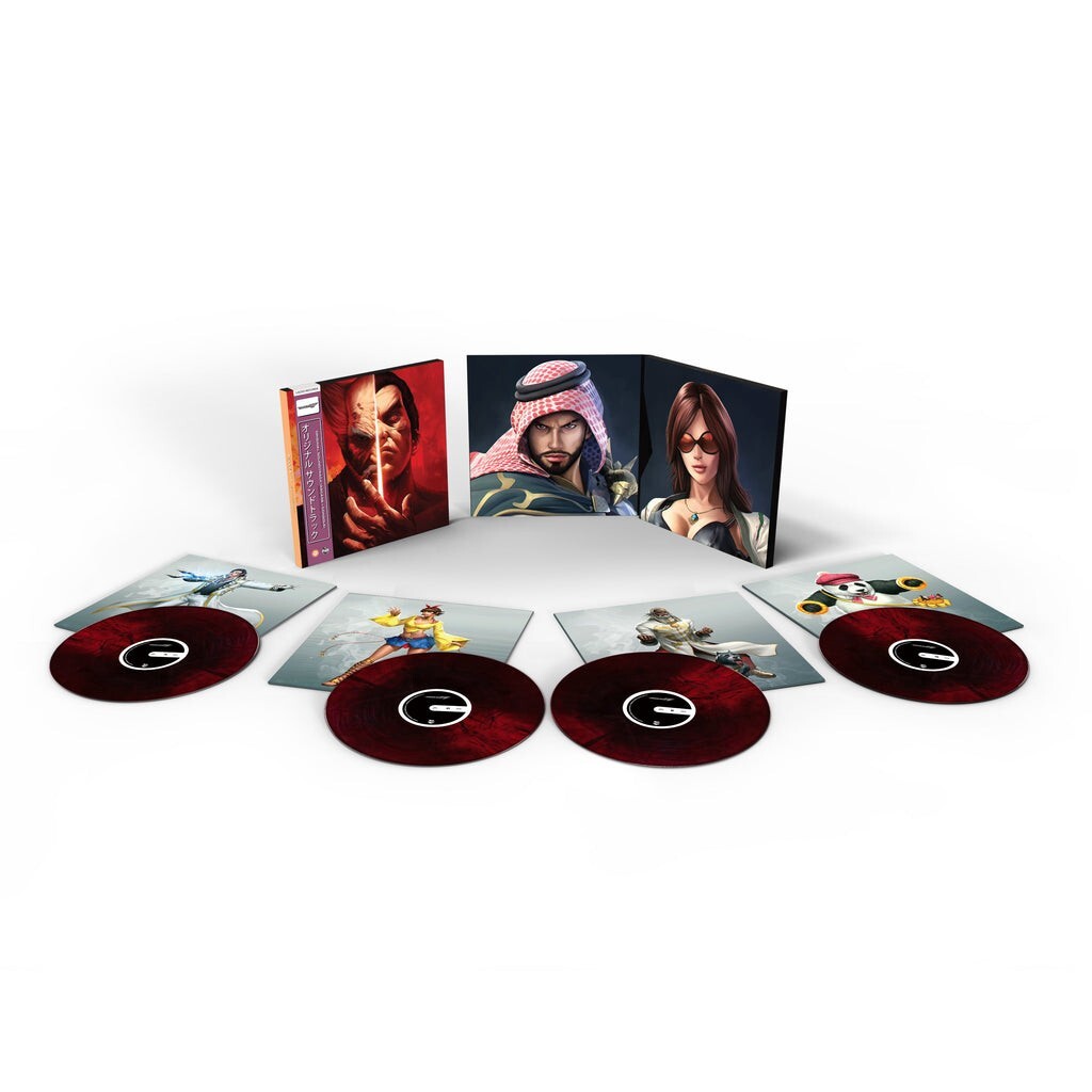 TEKKEN 7 Vinyl アナログレコード Tekken 7 Vinyl Record Soundtrack Namco Sounds 4 x LP Limited