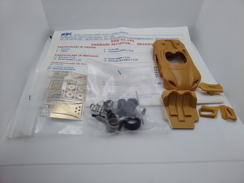 ABC Brianza 1/43 Kit BRK 43.140 Ferrari Alcador Sbarro 1993. Very Rare! - Picture 2 of 13
