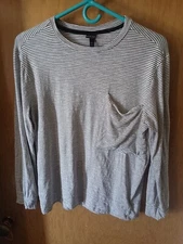 Art Class Girl's Stripe Short Sleeve T-Shirt Size XL