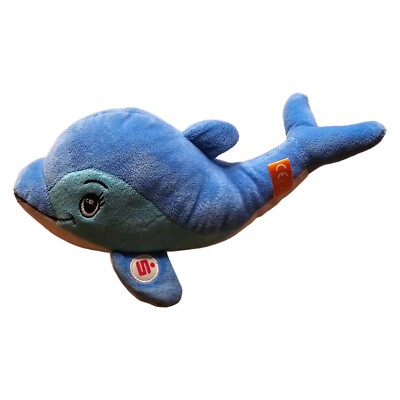 Savings Bank Dolphin Stuffed Animal Plush Toy 28cm