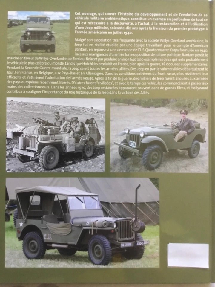 jeeps militaires de Pat Ware. edition E T A I Neuf - Photo 2/2