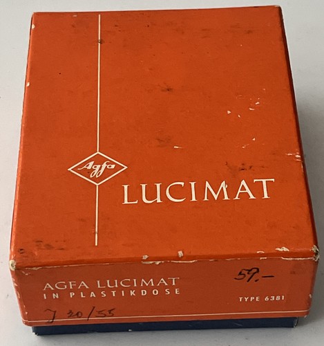 AGFA OVP für Belichtungsmesser Lucimat