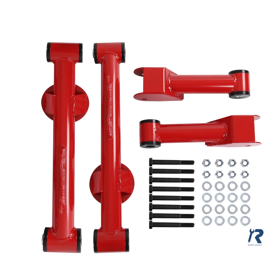 Control Arms w/ Hardware Upper & Lower Tubular Rear for 1979-2004 Ford Mustang - Image 2 of 4
