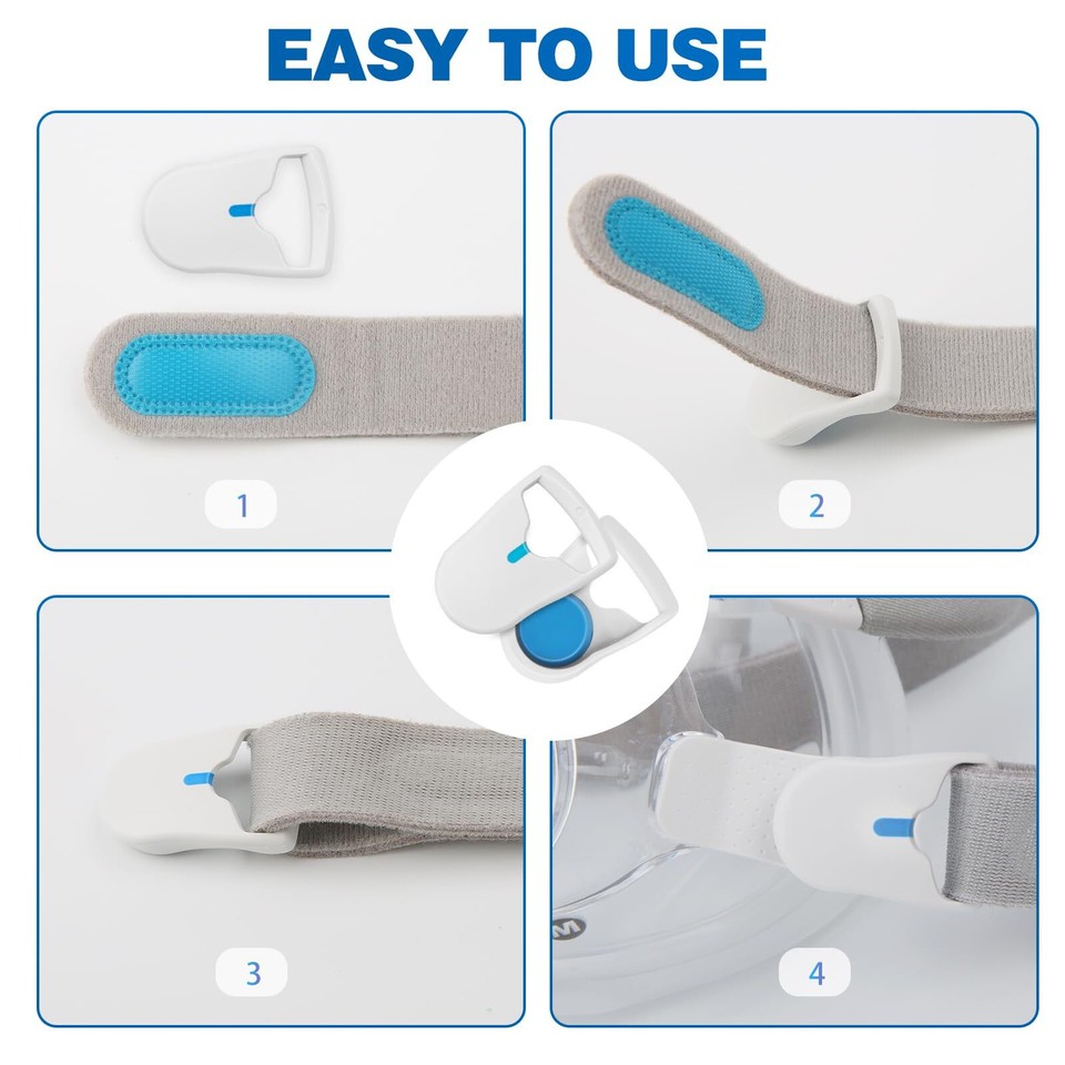 Cpap Headgear Clips Mask Clips QuickDisconnect Perfect Fit