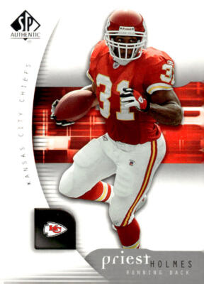 2005 SP Authentic #42 Priest Holmes