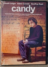 NEW- Candy DVD Region 1 US, Heath Ledger, Abbie Cornish & Geoffrey Rush
