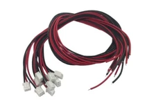 JST XH 2Pin 2.5mm Male Connector for RC Toy LiPO Battery 50cm Wire 22AWG 10pcs