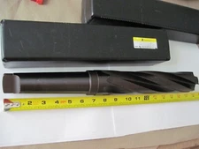 2-1/16" Core Drill, High Speed Steel, 4 Flute, 5MT Taper Shank, 17-3/8" OAL NEW