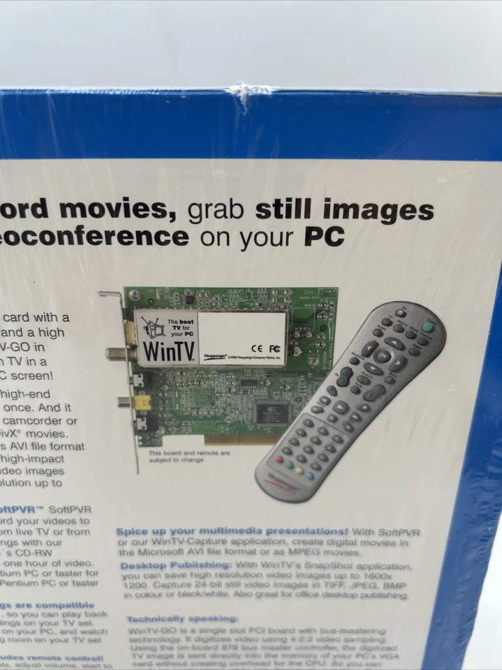 Hauppauge! WinTV- Radio. Model 401. Brand New - Sealed - Image 3 of 4