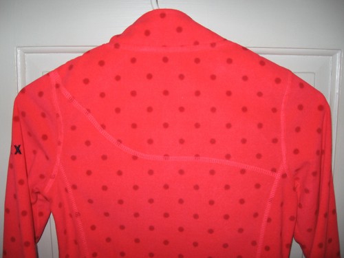 ROXY GIRLS DRY-FLIGHT TECHNOLOGY 1/4 ZIP FLEECE SZ 12 ROSE RED LIGHTWEIGHT POLY - Picture 6 of 7