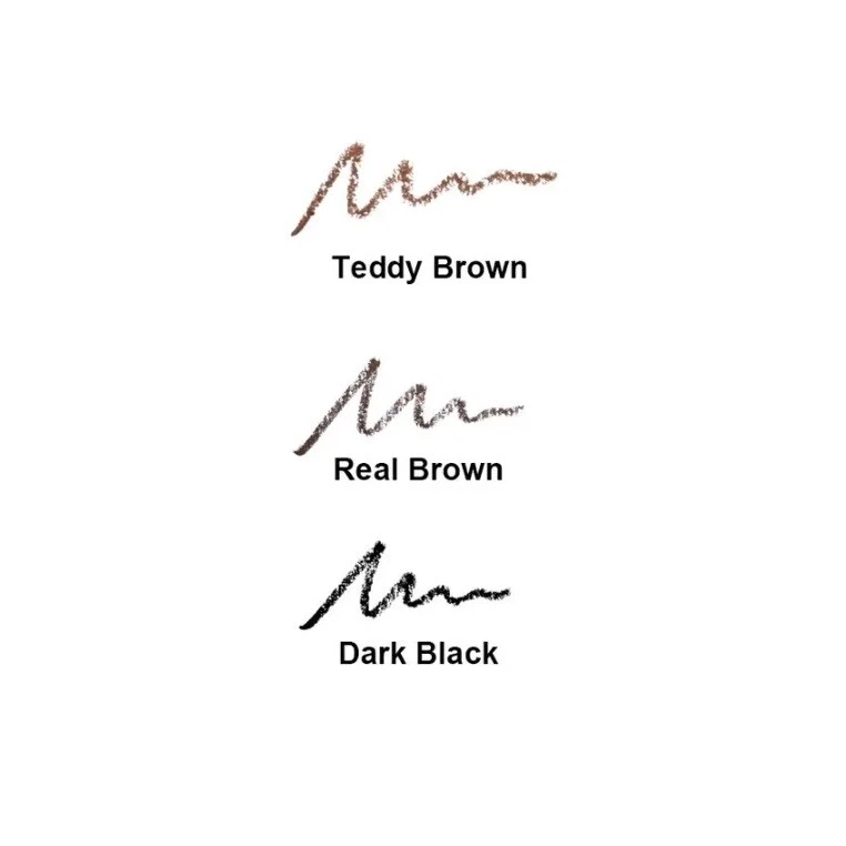 Delineador de ojos lápiz fino ultra potente Missha #Teddy Brown K-Beauty de Corea Foto 3 de 4