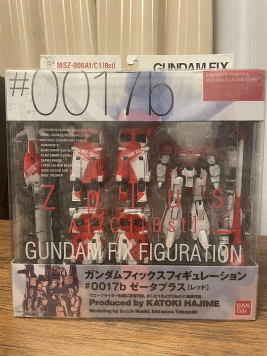 Figure Gundam Fix Figuration 0017b Zeta Plus Red MSZ-006A1 Figure Gundam Fix Figuration 0017b Zeta Plus Red MSZ-006A1