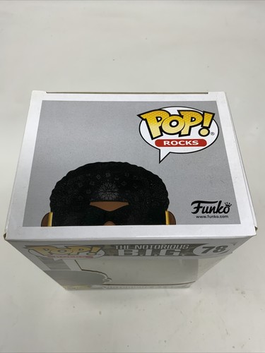 FUNKO POP THE NOTORIOUS BIG #78 with Jersey - Biggie Smalls - 第 8/12 張圖片
