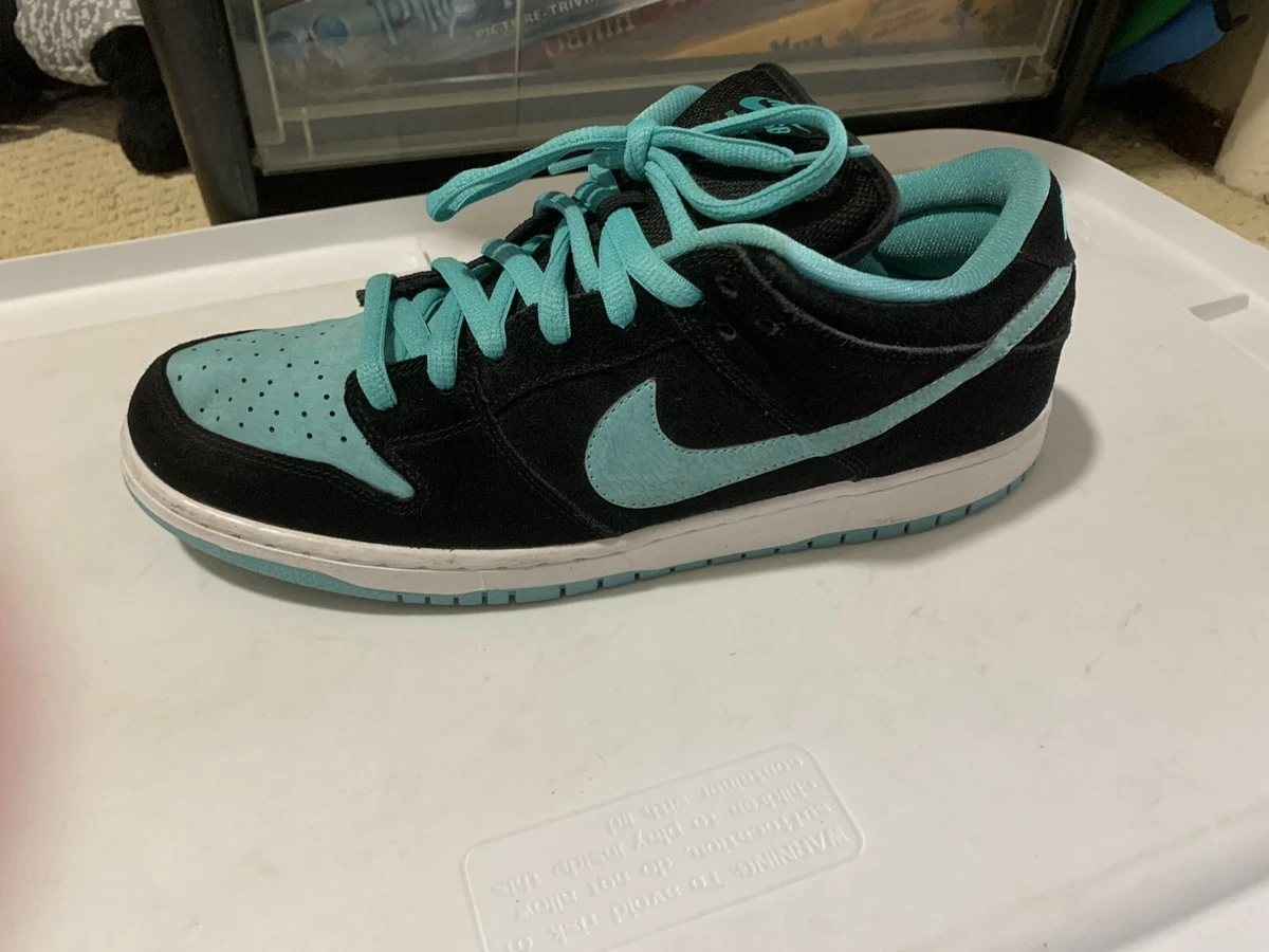 2012 Nike SB Dunk Low Pro Clear Jade Size 12 304292 030 Amputee LEFT SHOE ONLY