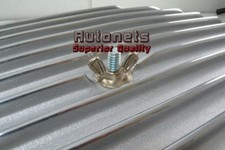 Zinc Steel Air Cleaner Wing Nut With Flange 14-20 Chevy Ford Gm Mopar Dual