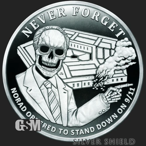 2022 Silver Shield NORAD v2 - 1oz Proof - #9 in the "Never Forget" Series