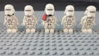 Lego First Order Snowtrooper & officer sw0657 AS-IS (Ship Saturday AM only)