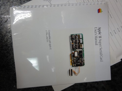 Apple II Super Serial Card Sealed Manual & Box Only A2B0044 - Bild 7 von 11