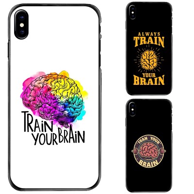 Train your mind Grow For Apple iPhone SE 11 12 13 14 15 16 Anti scratch Cover
