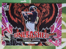 2023 PANINI DONRUSS UNLEASHED #U1 TERMARR JOHNSON Pink Fireworks Pittsburgh