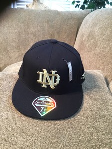 notre dame flat bill hats