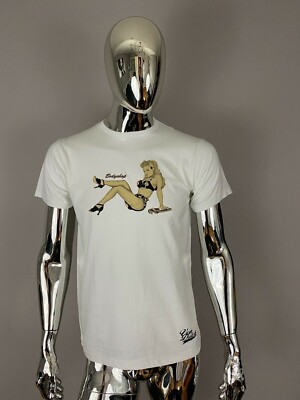 NWOT Vintage Von Dutch Graphic White T 