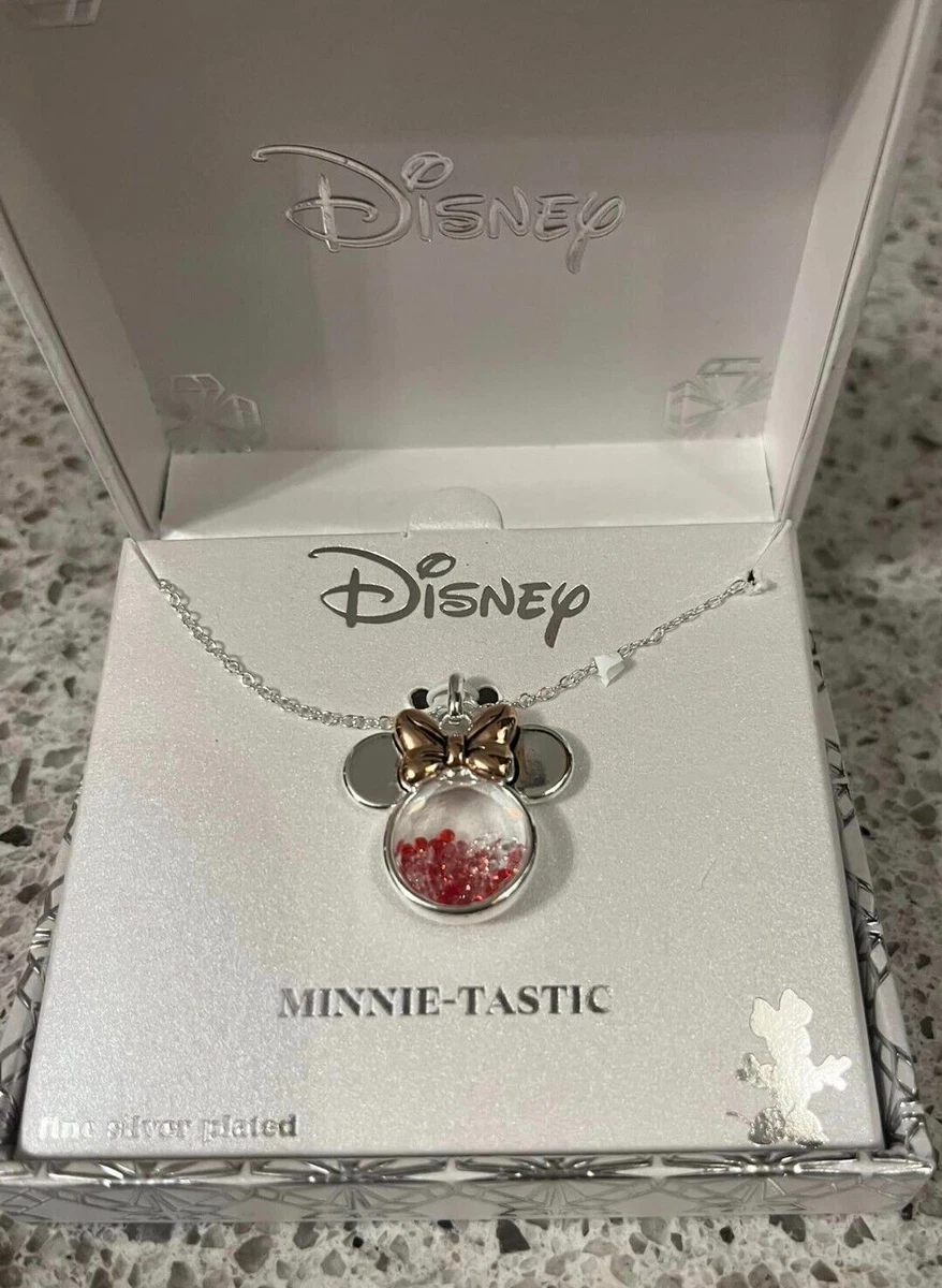 Disney Minnie Mouse Necklace and Silicone Bracelet Set SH00533YL.PH :  Amazon.co.uk: Fashion