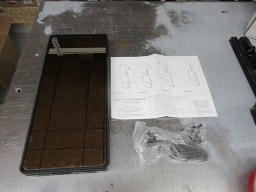 2.5 5 TON M35A2 M809 M939 LMTV WEST COST 16 INCH MIRROR BLACK MILITARY MS53015 2