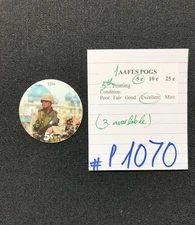 AAFES POGS, 5th Series/Printing,1 POGS, 5¢, #P1070 EXCELLENT