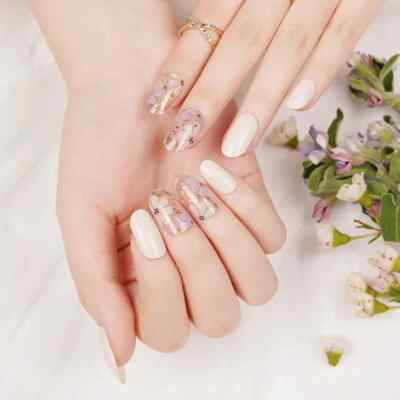 UV-Nagelfolie selbstklebende Nagelfolie Nailwraps