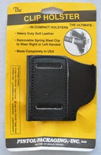 Pistol Packaging Inc Clip Holster Large Auto with Round Trigger Guard  (15687)