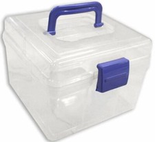 Clear Plastic Storage Box Pack of: 1 - TJ-03057