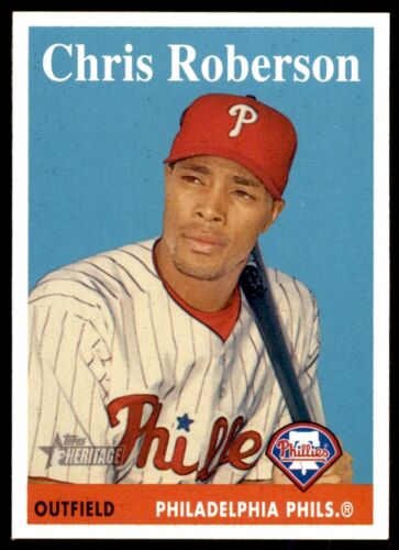 2007 Topps Heritage - Neuwertig *^ Chris Roberson Philadelphia Phillies #291 - Bild 1 von 2