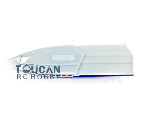 Electric Racing RTR RC Boat H750 Fiber Glass White W/ Motor Servo ESC Battery - Picture 4 of 6
