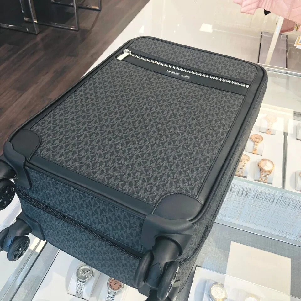 Michael Kors Women Small Travel Carry-on Suitcase Luggage Black