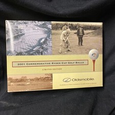 2001 Commemorative Ryder Cup Golf Balls Limited Edition NIB Cancelld due to 9/11